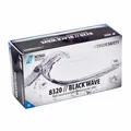 Produktbild: MCD Medical Care Dental GmbH NITRAS BLACK WAVE Nitril Einmalhandschuhe, schwarz, Unsteril, Rollrand, puderfrei, beidseitig tragbar, 1 Packung = 100 Stück, Größe XS 8320-XS