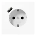 Produktbild: Jung SCHUKO Steckdose mit USB Typ A LS1520-18AWW