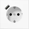 Produktbild: Jung SCHUKO Steckdose LS 1520-18 A WW Abdeckung Stecker Steckdosen LS1520-18AWW