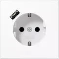 Produktbild: Jung SCHUKO Steckdose LS 1520-18 A WW IP20 Abdeckung weiß Stecker Steckdosen