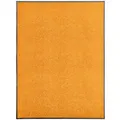 Produktbild: vidaXL Fußmatte Waschbar Orange 90x120 cm