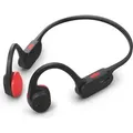 Produktbild: Philips Sport Kopfhörer TAA5608BK Schwarz Knochenleitung Bluetooth IPX5 - Schwarz