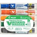Produktbild: Pilot Whiteboardmarker V-Board Master 5080S5BG, Rundspitze, Strichbreite 2,3 mm, abwischbar, 5 Stück