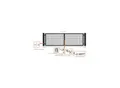 Produktbild: Fa-Bausysteme Doppelflügeltor Anthrazit 5500 x 1600 mm
