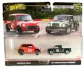 Produktbild: Hot Wheels Morris Mini '67 Austin Pickup 2 Pack Set 1:64 Premium Modellauto UK