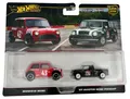 Produktbild: Hot Wheels Premium Morris Mini und ´67 Austin Mini Pickup Car Culture Actioncars