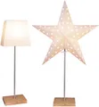Produktbild: Star Trading Tischlampe mit Wechselschirm Leo von Star Trading, 3D Papierstern W