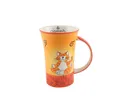 Produktbild: Mila Becher Mila Keramik-Becher Coffee-Pot Oommh Katze, Keramik