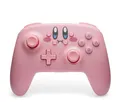 Produktbild: PowerA Kabelloser Controller für Nintendo Switch - Vollstopf-Kirby, Rosa - Nintendo Switch (OLED-Modell, Lite) - Bluetooth, Gamepad, Bewegungssteuerung, offiziell lizenziert