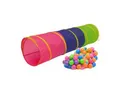 Produktbild: Spieltunnel 200 Bälle Kriechtunnel 180x46cm Krabbeltunnel Kinder Zelt Tunnel
