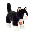 Produktbild: Katze stehend schwarz/weiß, ca. 20 cm