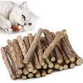 Produktbild: 30 Katzenminze Sticks Matatabi Kauhölzer Zahnpflege & Katzenspielzeug