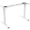 Produktbild: Elektrisch höhenverstellbares Tischgestell, Dual-Motor, 3-Stufen DA-90433, Untergestell weiß