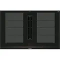 Produktbild: Vakuum-induktionskochfeld 80 Cm, 4 Brenner, 7400 W, Schwarz Siemens Ex875lx67e