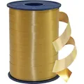 Produktbild: Präsent Geschenkband America, gold, Kräuselband, 10mm x 250m, matt glänzend