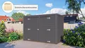 Produktbild: KONIFERA Fahrradbox Bike Box (Komplett-Set), aus Fichte, BxTxH: 207x103x143 cm