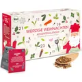 Produktbild: BIO Gewürz Adventskalender Würzige Weihnachten | 24 Feinschmecker Gewürzmischungen mit Rezepten | Bio Gewürze Set zum Kochen - Pfefferdieb