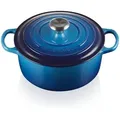 Produktbild: Le Creuset Cocotte Rotonda. Evo 24cm Azurblau