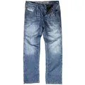 Produktbild: John Denim XTM Light Blue Motorrad Jeans, blau, Größe 28 für Männer