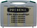 Produktbild: PREBENA J Box Stauchkopfnägel Typ J  8000 Stück  versch. Längen