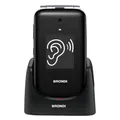 Produktbild: Brondi Amico Supervoice 7,11 cm (2.8) Schwarz Senioren Telefon