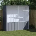 Produktbild: vidaXL Voliere Anthrazit 215x78x200 cm Verzinkter Stahl