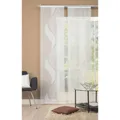 Produktbild: Home fashion 87787-810 Schiebewand Scherli, 245 x 60 cm, Voile, wollweiß, Weiß