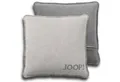 Produktbild: JOOP! Dekokissen Kissenhülle UNI Doubleface 50x50 cm, Joop!-Buchstaben, Wendeoptik