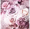 Produktbild: HOME FASHION Papierserviette RP 20 Servietten Evelien - Rosen lila Vintage 33x33cm, (20 St)