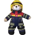 Produktbild: Simba 108101001 - Feuerwehr Plüschbär Rosenbauer, kuschelweich, 30cm, im Feuerwehranzug, für Kinder ab den ersten Lebensmonaten geeignet