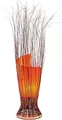 Produktbild: Deko-Leuchte Stimmungsleuchte asiatische Lampe Stehleuchte Tischleuchte Tischlampe Bali Asia Zweige 80 cm, orange