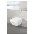 Produktbild: Villeroy & Boch Architectura Wand WC 5685HRR1 Combi Pack, weiß c-plus, spülrandlos, mit WC Sitz