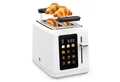 Produktbild: AECO Toaster toastlab MAX - white Touch LED Display, Zwei extra große Toastschlitze, für verschiedene Brotsorten, 850 W, Bräunungsstufen,LED-Display,Auftaufunktion