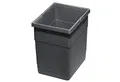 Produktbild: SO-TECH® Mülltrennsystem Ninka eins2vier Abfallsammler 13,5 Liter, 210 x 280 x 275 mm mm dunkelgrau 5136.11