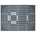 Produktbild: 12 Platten Set Stadt Strassen Grundplatte, 25.5 * 25.5cm Städte Straßenplatte...