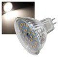 Produktbild: LED Strahler MR16 H55 SMD 120° 4000k 440lm 12V/5W neutralweiß