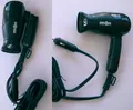 Produktbild: Haartrockner Fön schwarz 12 Volt 168 W Schalter klappbar 51908Lg NEU