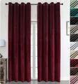 Produktbild: Beautex Verdunkelungsvorhang Samt Vorhang Ösen Gardine Velvet blickdicht abdunkelnd (1 St), Ösen, abdunkelnd