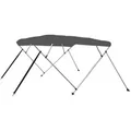 Produktbild: vidaXL 4-Bow Bimini Top Anthrazit 243x210x137 cm