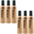 Produktbild: Syoss Keratin Schaumfestiger 6 x 250ml 48H extra starker Halt Glanz Boost Halt:4
