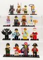 Produktbild: LEGO® 8833 Minifiguren Serie 8 - Komplett mit 16 Figuren +schwarze Platte