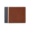 Produktbild: Fossil Brieftasche für Herren Elgin, 100% Leder Trifold braun 12 cm L x 2 cm B x 9,5 cm H ML330988200