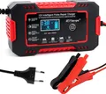 Produktbild: 12V Auto Batterieladegerät mit Temperaturkompensation Reparaturmodus LCD Anzeige