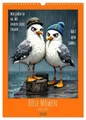 Produktbild: Dinklage Boos | Böse Möwen (Wandkalender 2026 DIN A3 hoch), CALVENDO...