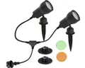 Produktbild: LED Außenstrahler 3W 2x250 lm 2 Stück Terra schwarz