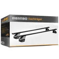 Produktbild: Für BMW 1er Fliessheck 2011-2019 MENABO Dachträger Omega Black Stahl schwarz Neu