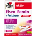 Produktbild: Doppelherz aktiv Eisen-Femin Direct + Folsäure 4009932003062