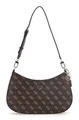 Produktbild: GUESS Noelle II Top Zip Shoulder Bag Schultertasche Tasche Brown Logo Neu
