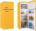 Produktbild: NEU Amica Retro Kühl-Gefrierkombination KGC15633Y gelb 206l 144cm E