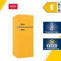 Produktbild: Amica KGC 15633 Y Retro-Kühl-Gefrierkombination, 55 cm breit, 144 cm hoch, 206 L